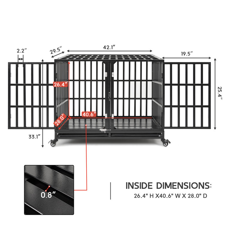 Large dog kennel for 2 clearance dogs